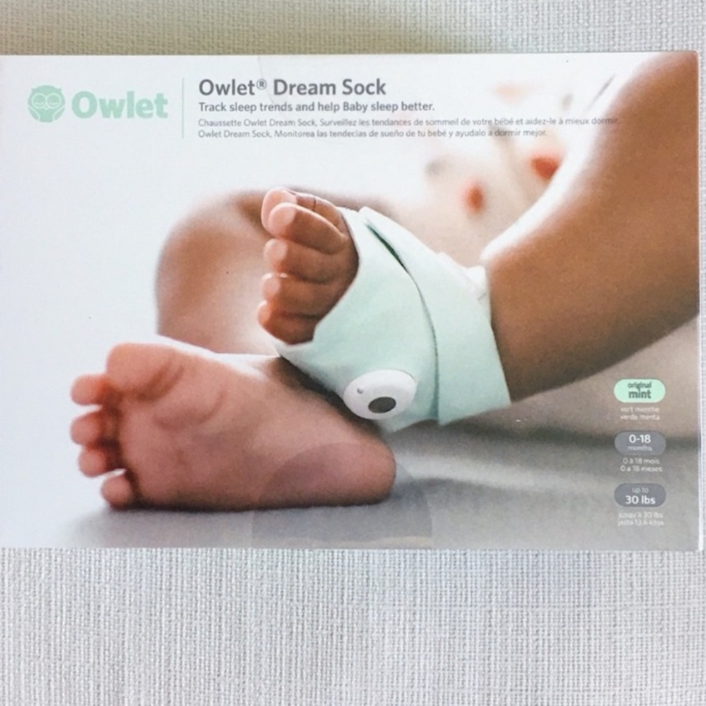 Brand New Owlet® Dream Sock - Open Box